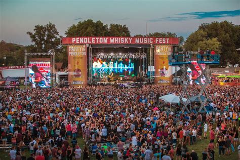 Pendleton whiskey fest - VENUE. LOWEST PRICE. 07/13/2024. Pendleton, OR. Pendleton Round-Up Stadium. $163. Get Pendleton Whisky Music Fest tickets, 2024 - 2025 tour information and the Pendleton Whisky Music Fest concert schedule from Vivid Seats. 100% Buyer Guarantee!